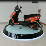 电瓶车回转展台
